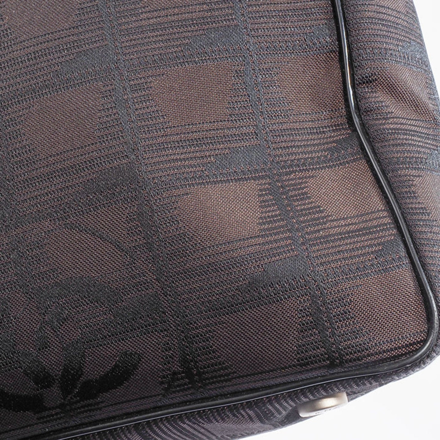 Chanel Geometric Pattern Tote Canvas Tote Bag