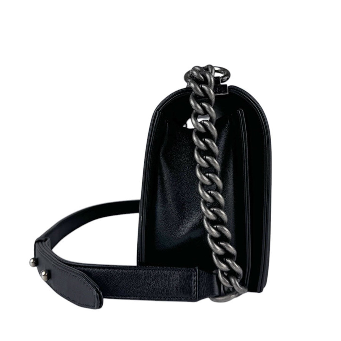 Chanel Boy Bag Embossed Calfskin