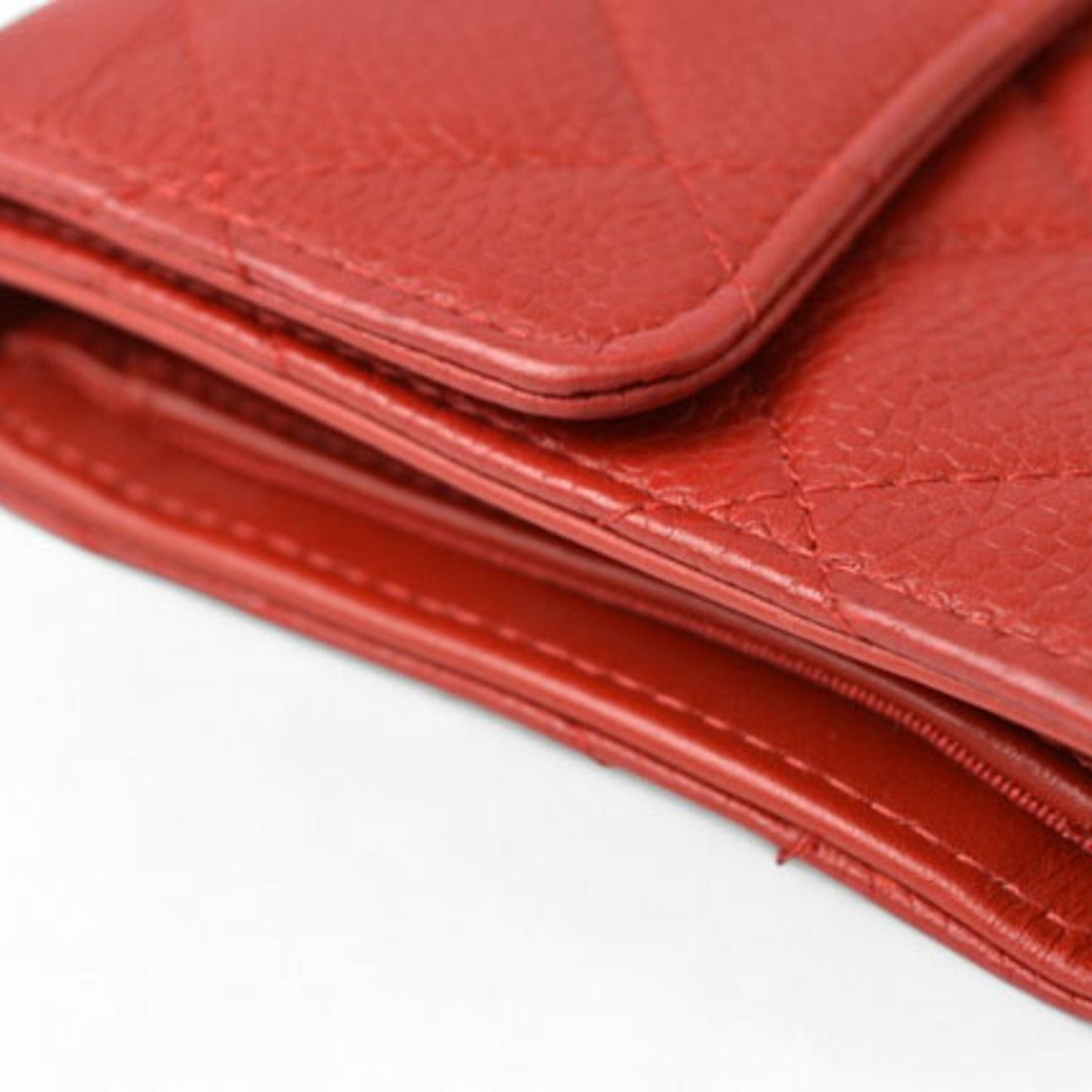 Chanel Matelasse Leather Wallet with Box and Dust Bag