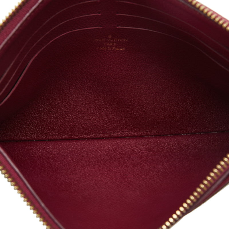 Louis Vuitton M60677 Rose Pearl PVC Leather  Louis Vuitton M60677 Rose Pearl Leather Lady Louis Vuitton