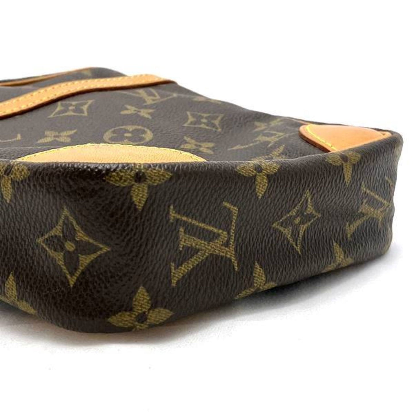 Canvas Shoulder Bag with Slight Rubbed Corners and Slight Scratches