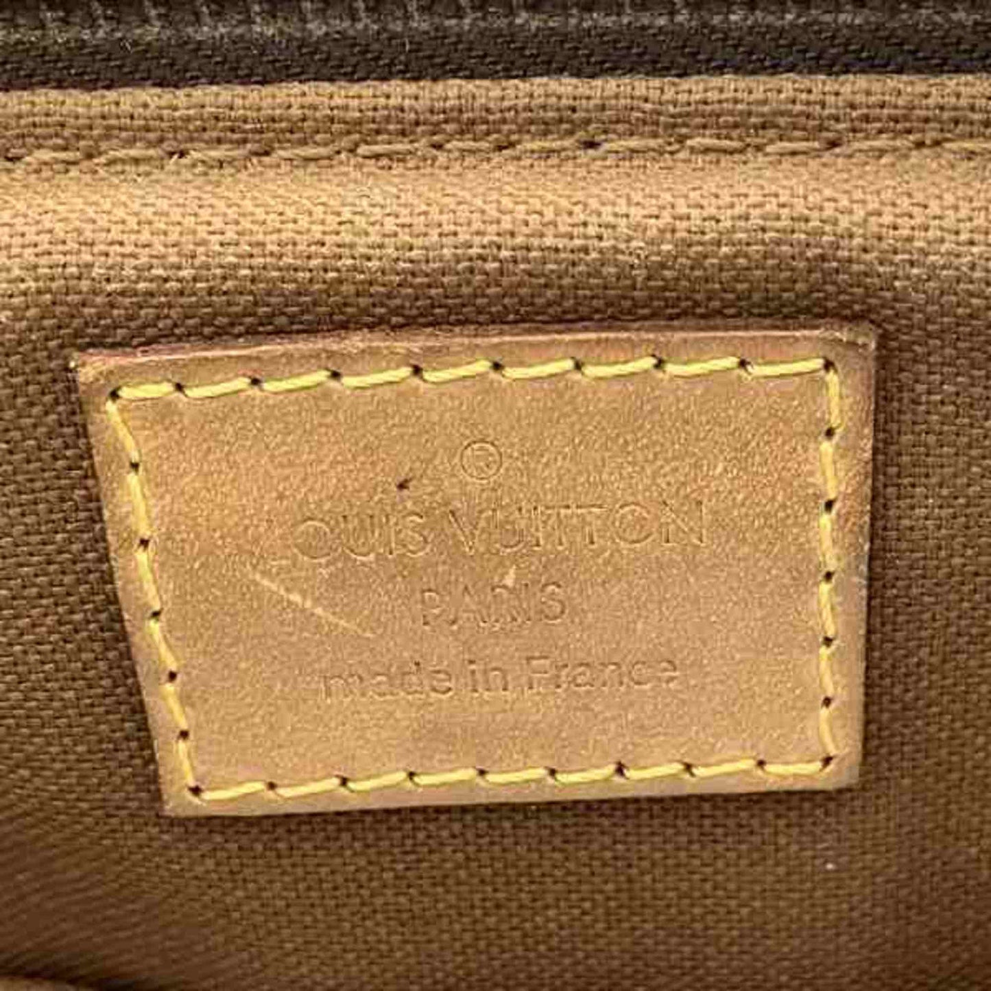 Palermo PM Canvas Handbag with Dust Bag and Shoulder Strap
