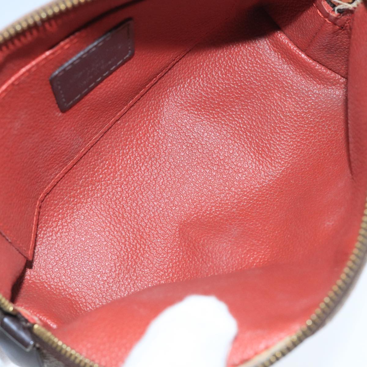 Cosmetic Canvas Pouch with Metal Fittings