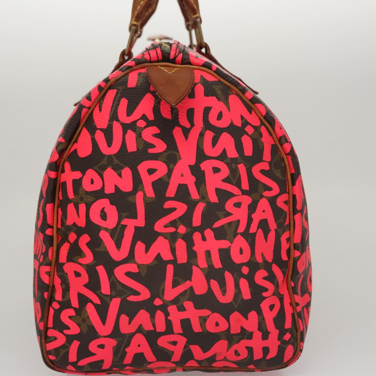 Canvas Speedy Bag with Dust Bag and Serial Number