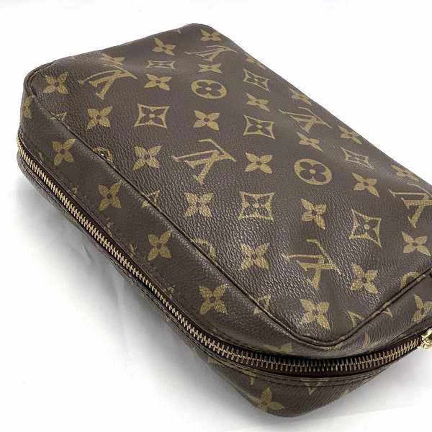 Luxury Canvas Toiletry Bag with Slight Wear