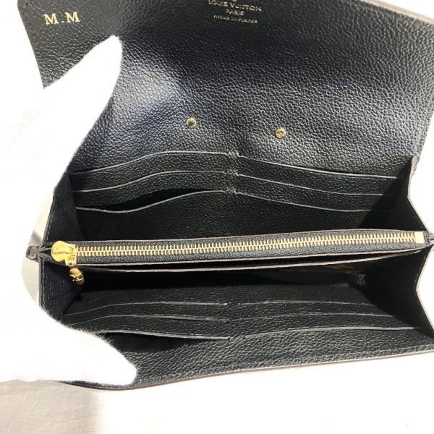 Luxury Canvas Wallet with Box and Dust Bag