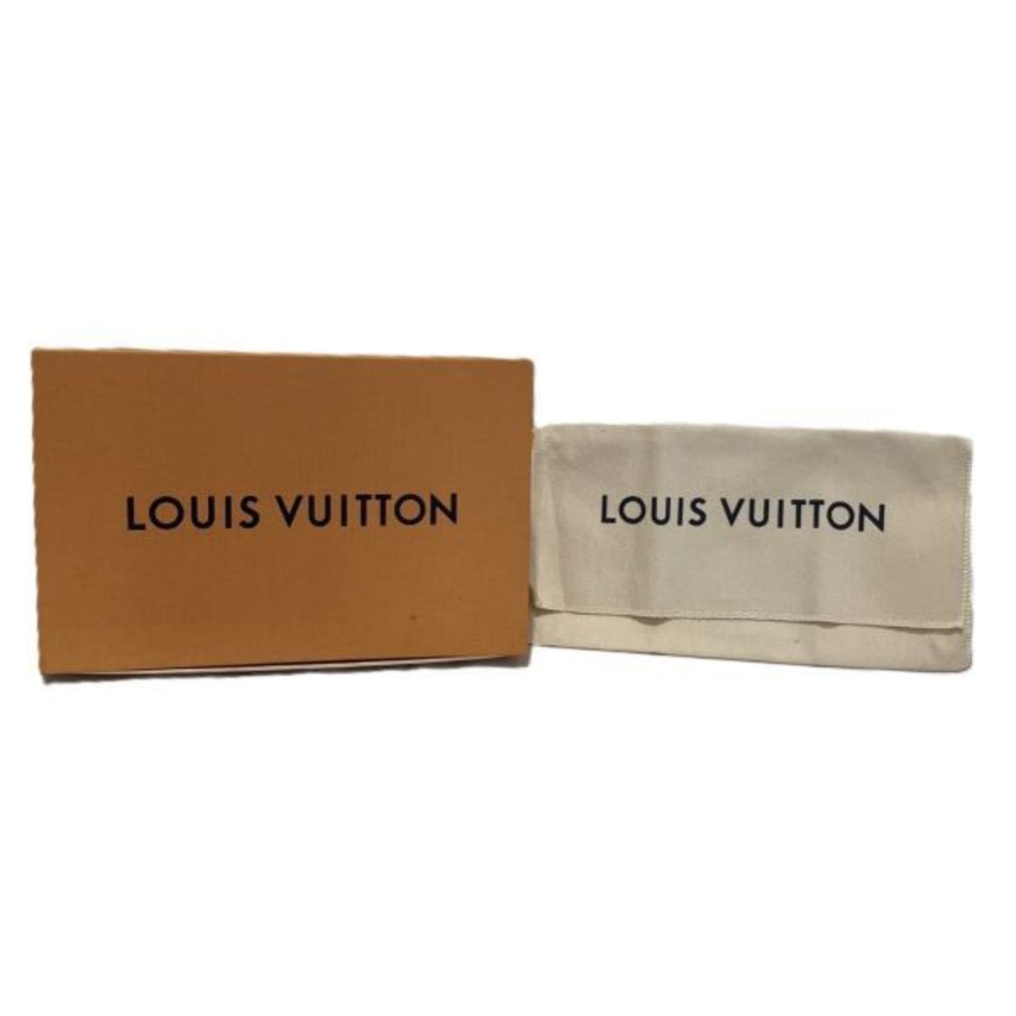 Luxury Canvas Wallet with Box and Dust Bag