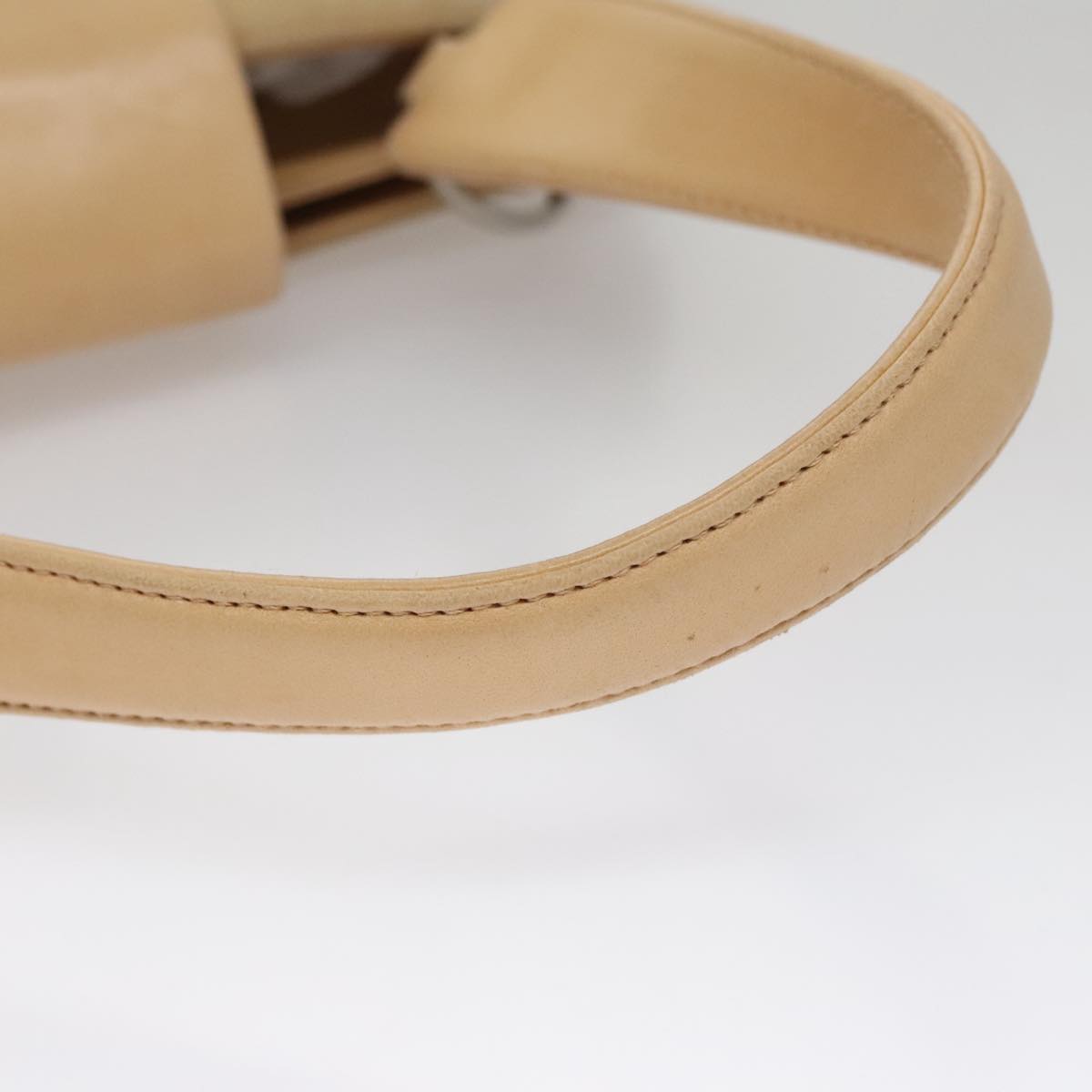 Chanel Suede Chocolate Bar Shoulder Bag with Chain Strap