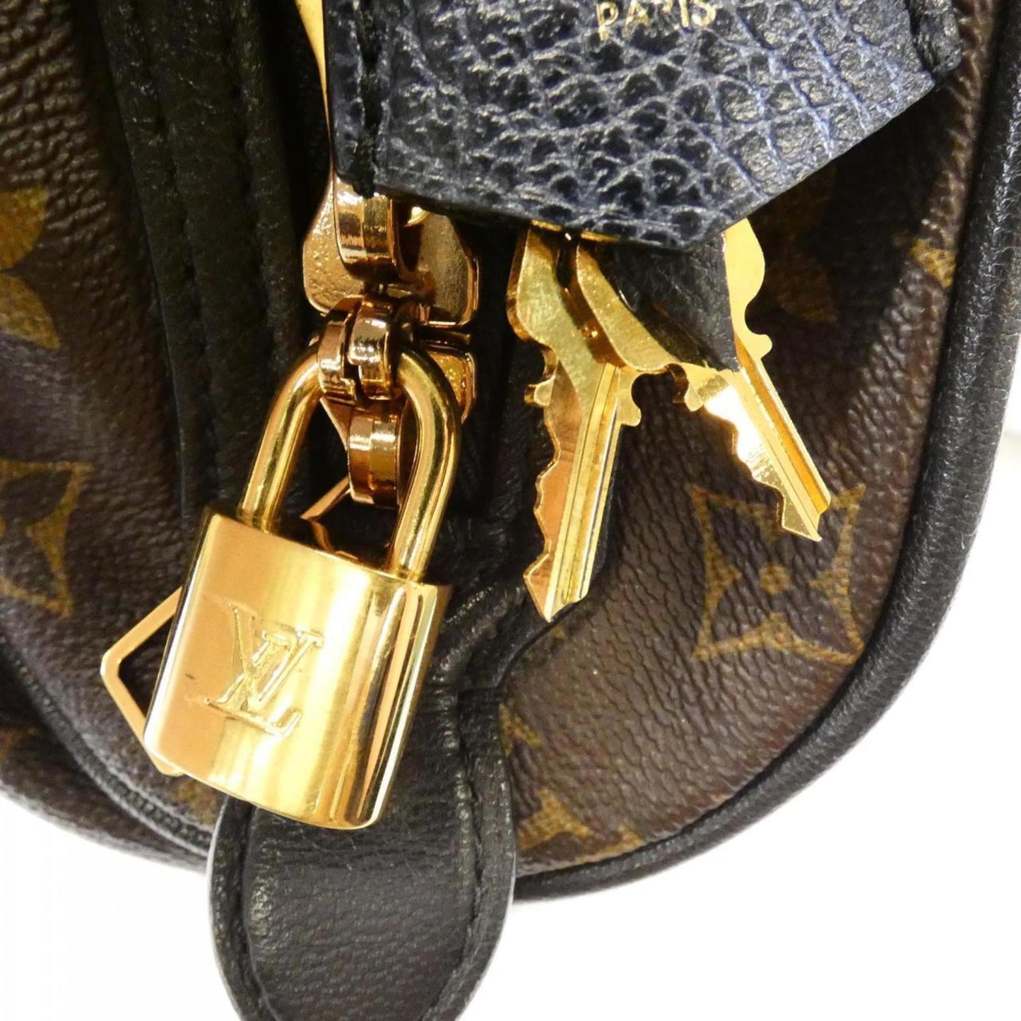 Luxury Canvas Tote Bag with Clochette and Padlock