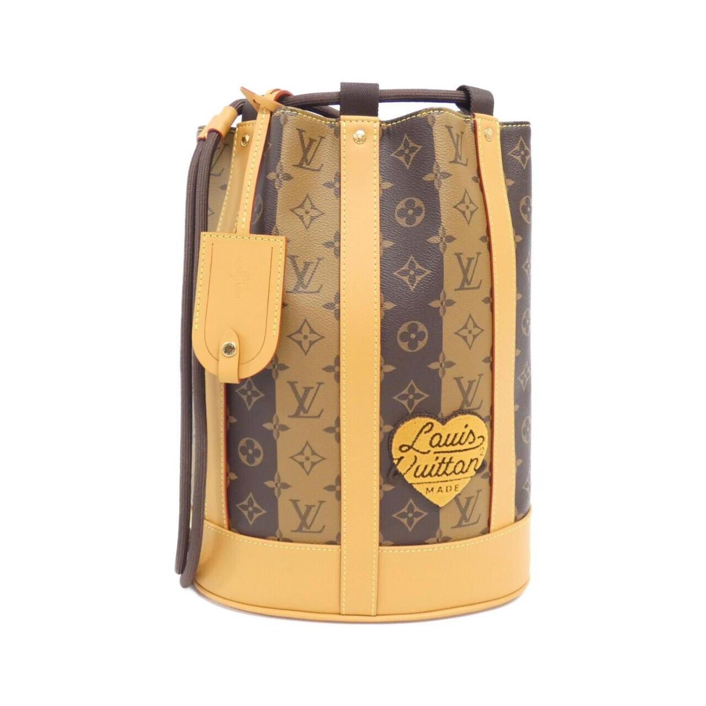 Luxury Canvas Randonnee Bag with Dust Bag and Name Tag