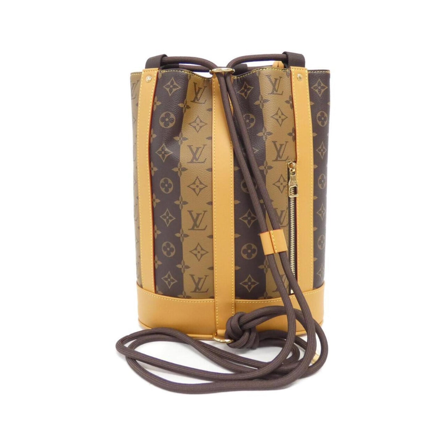 Luxury Canvas Randonnee Bag with Dust Bag and Name Tag
