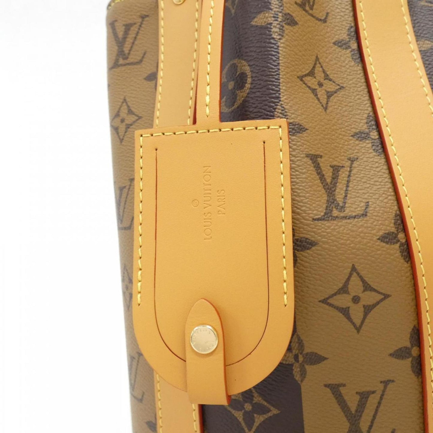 Luxury Canvas Randonnee Bag with Dust Bag and Name Tag