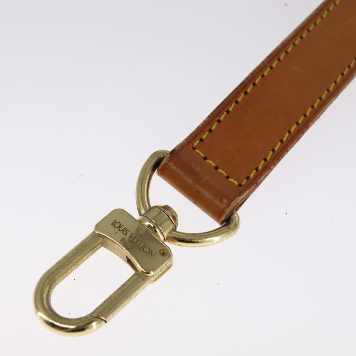Leather Shoulder Strap with Metal Fittings