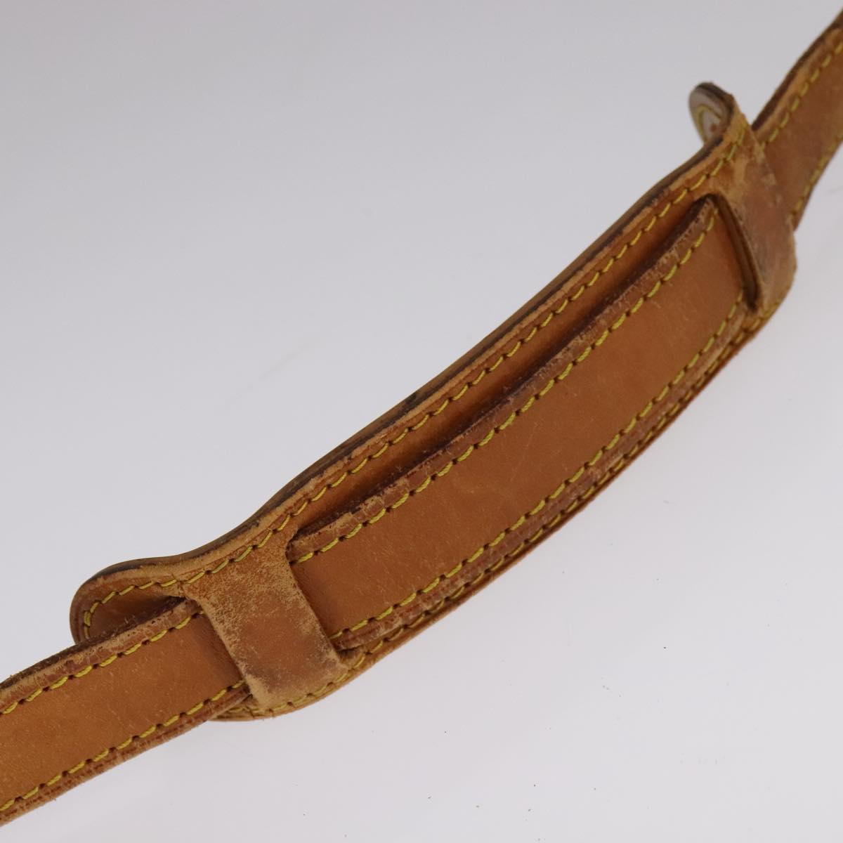 Leather Shoulder Strap with Metal Fittings
