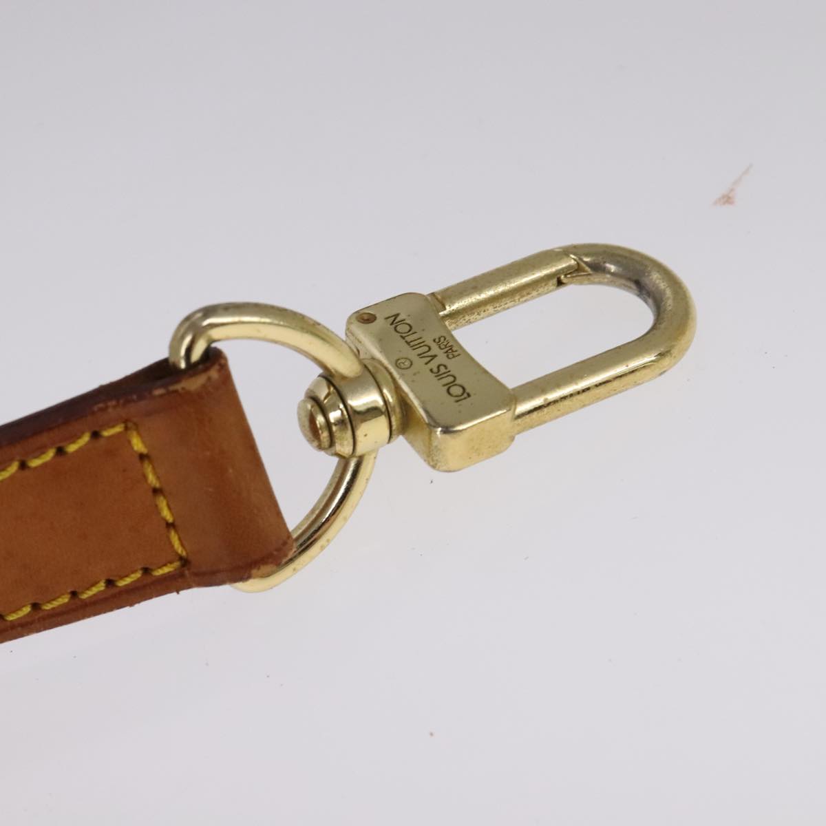 Leather Shoulder Strap with Metal Fittings