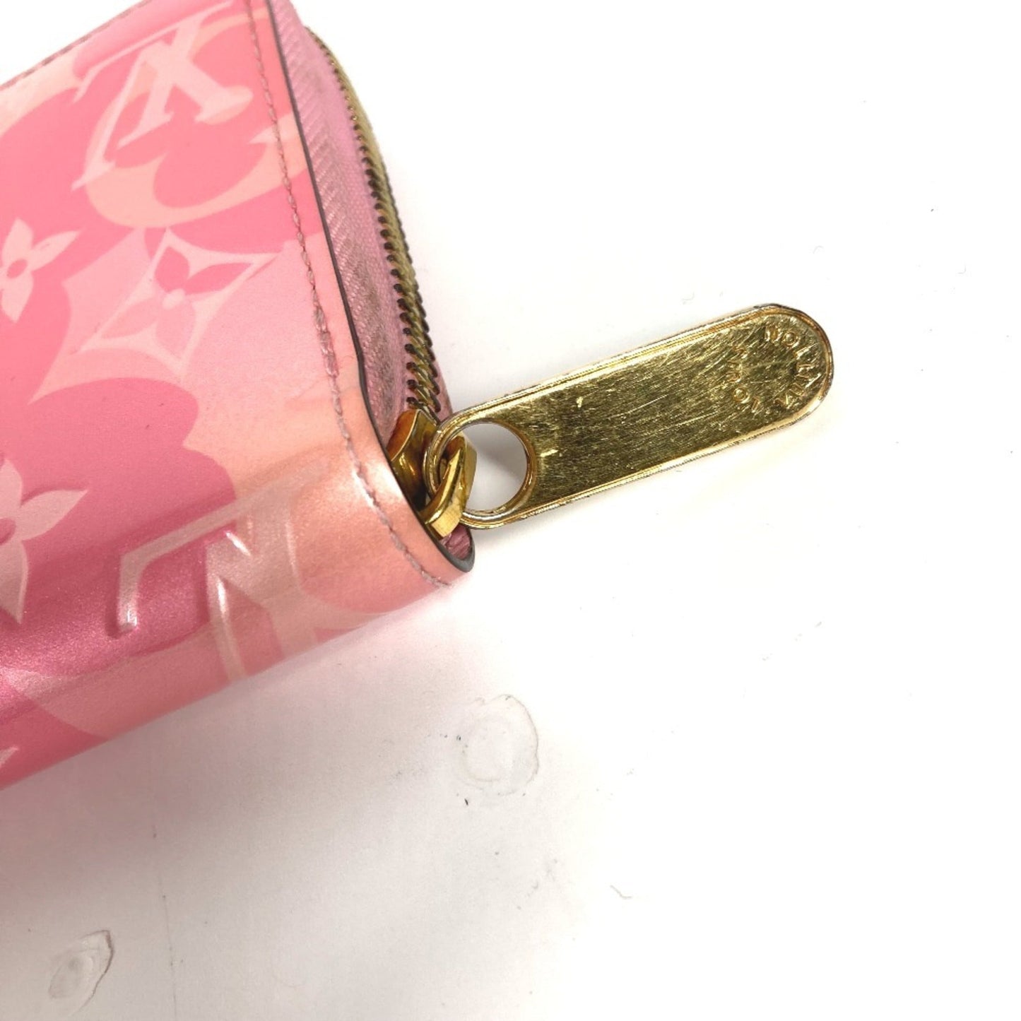 Patent Leather Zippy Wallet with Multiple Compartments