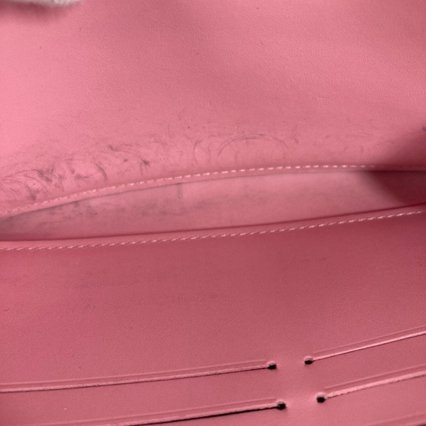 Patent Leather Zippy Wallet with Multiple Compartments