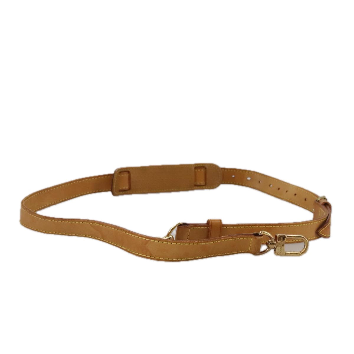 Leather Shoulder Strap with Metal Fittings