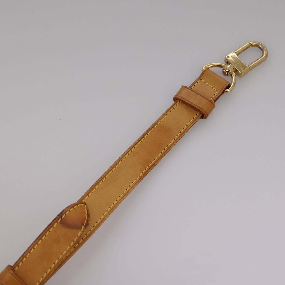Leather Shoulder Strap with Metal Fittings