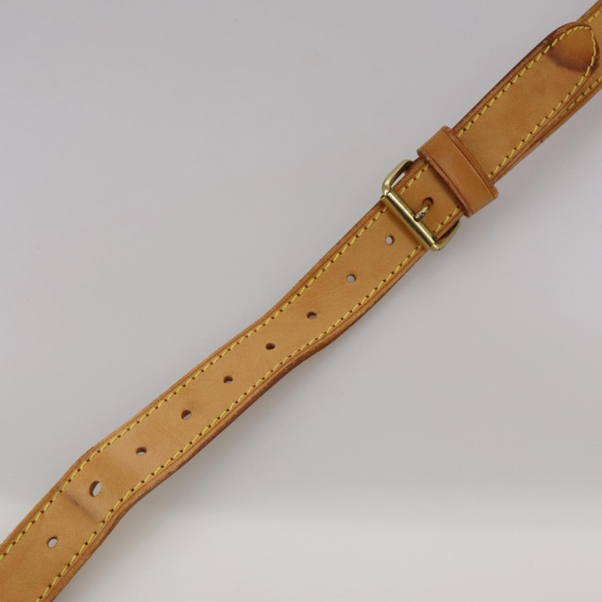Leather Shoulder Strap with Metal Fittings