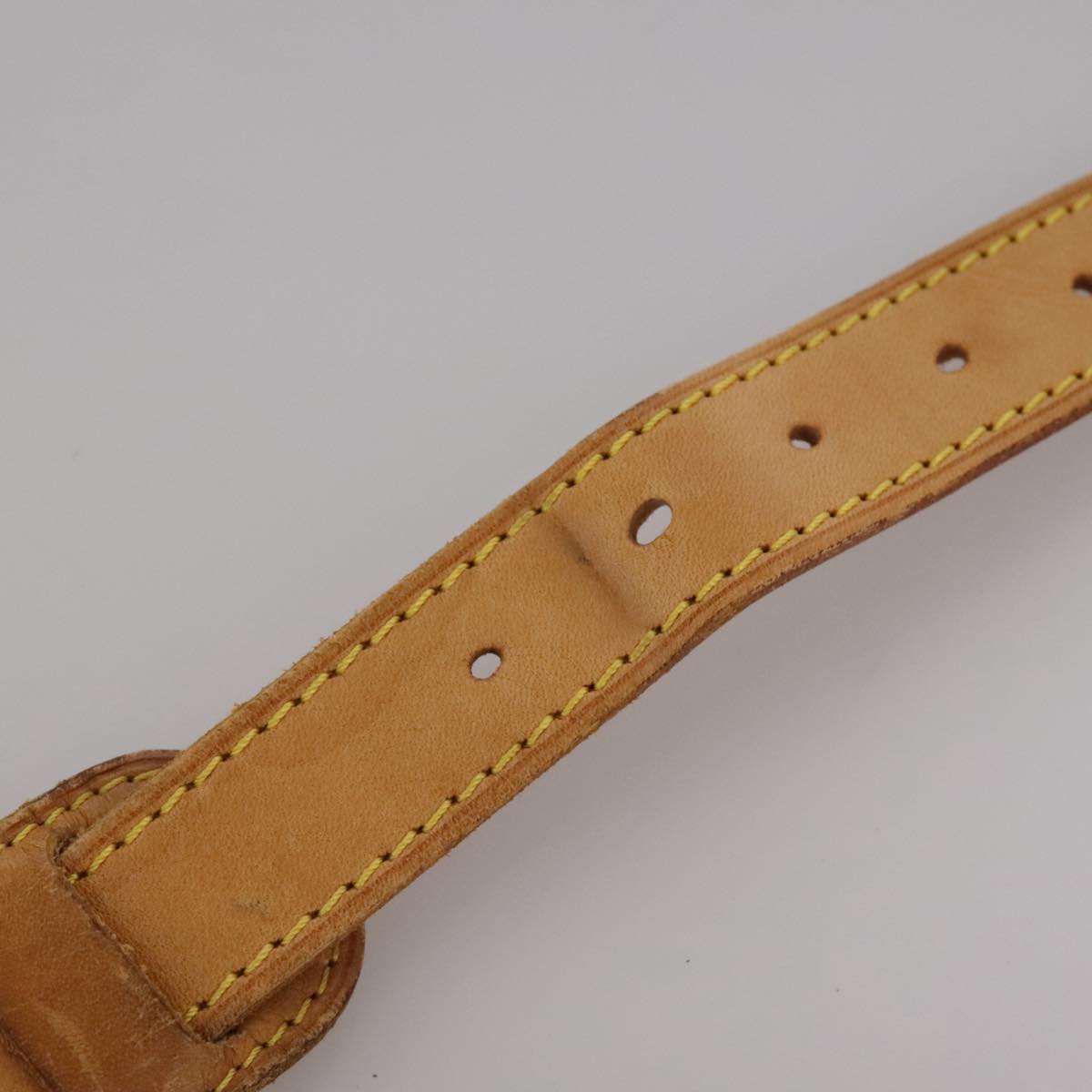 Leather Shoulder Strap with Metal Fittings
