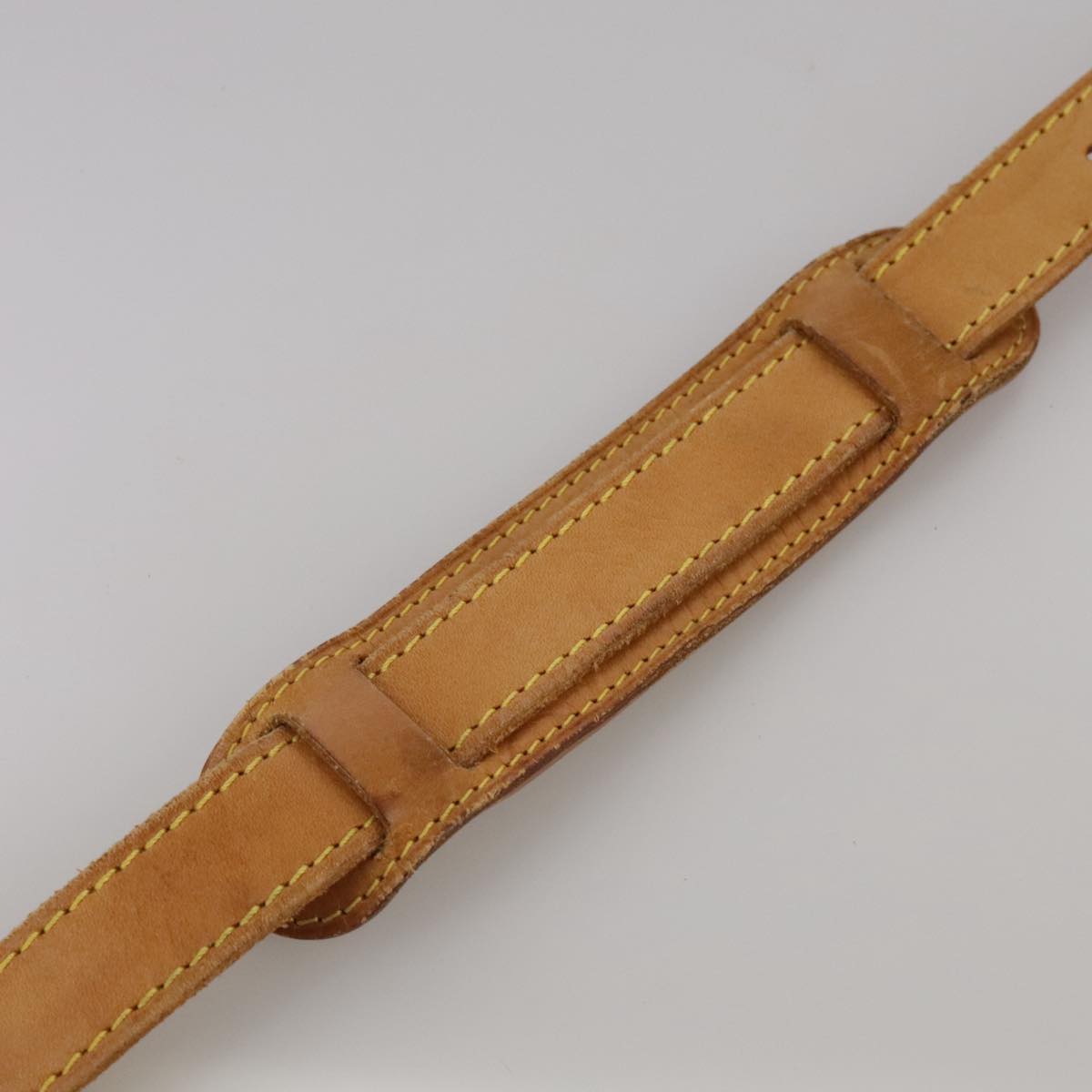 Leather Shoulder Strap with Metal Fittings