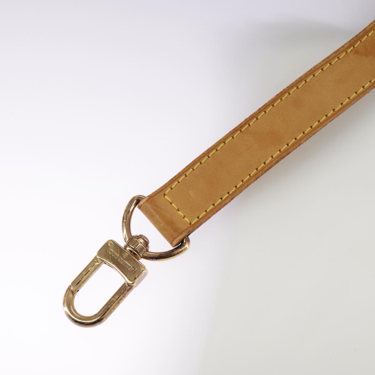 Leather Shoulder Strap with Metal Fittings