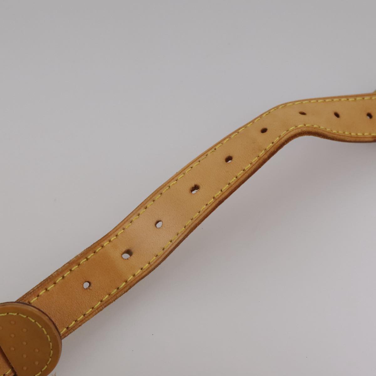 Leather Shoulder Strap with Metal Fittings