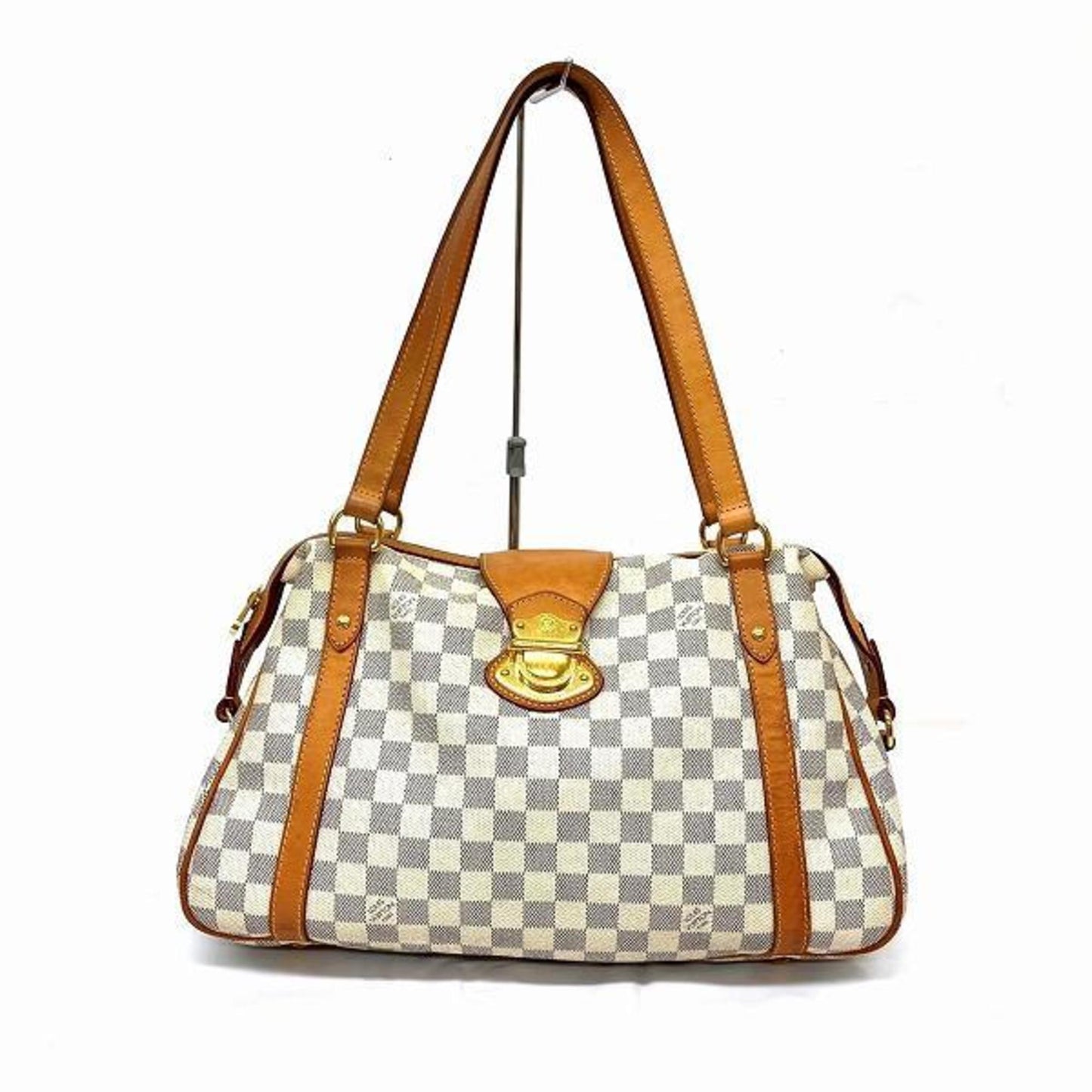 Elegant Canvas Tote Bag with Slight Wear