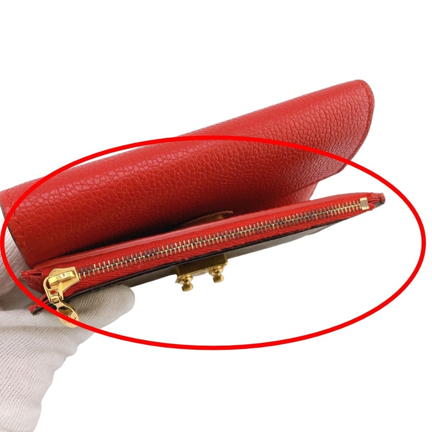 Canvas Pallas Wallet with Slight Signs of Wear