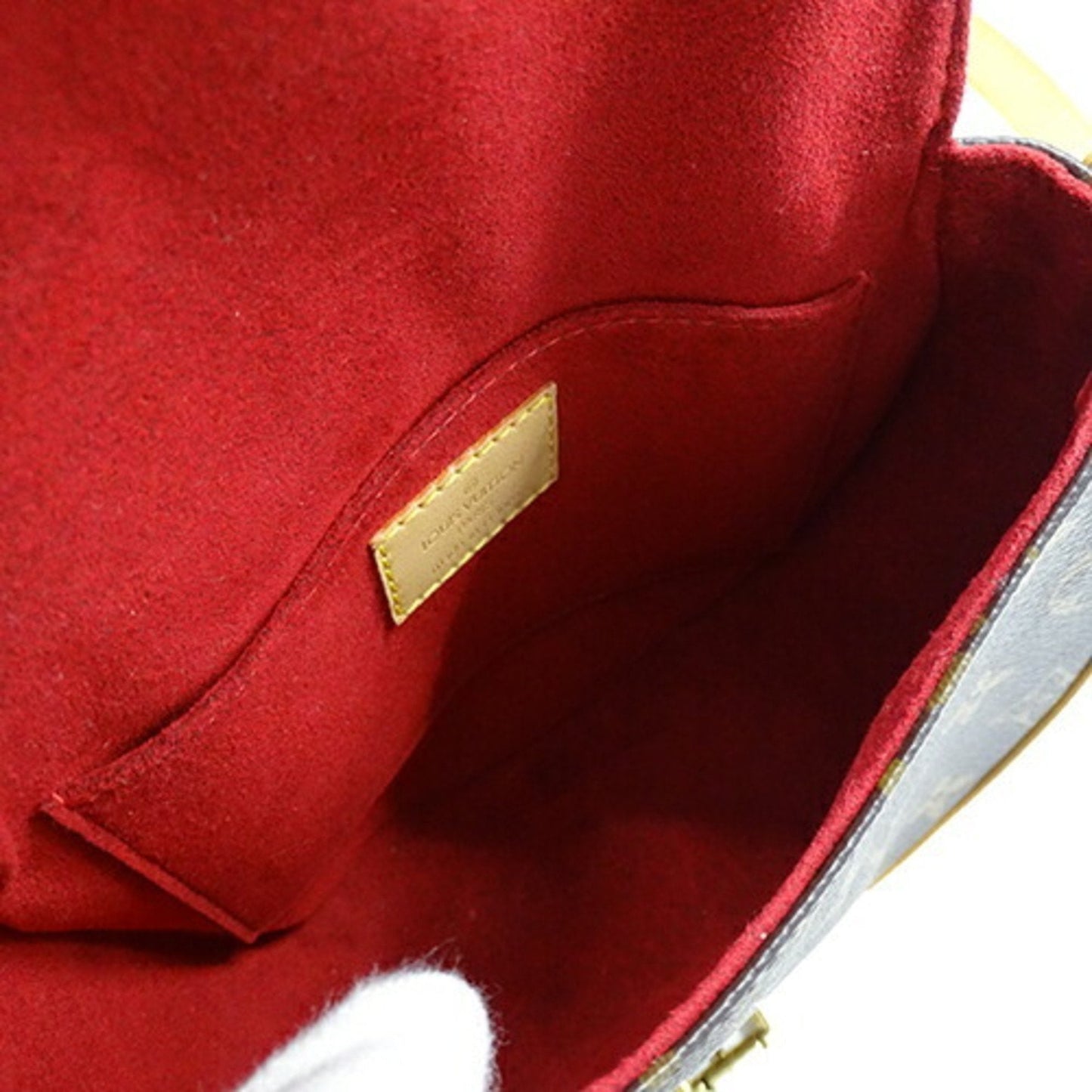 Canvas Tambourine Bag with Slight Scratches and Good Interior