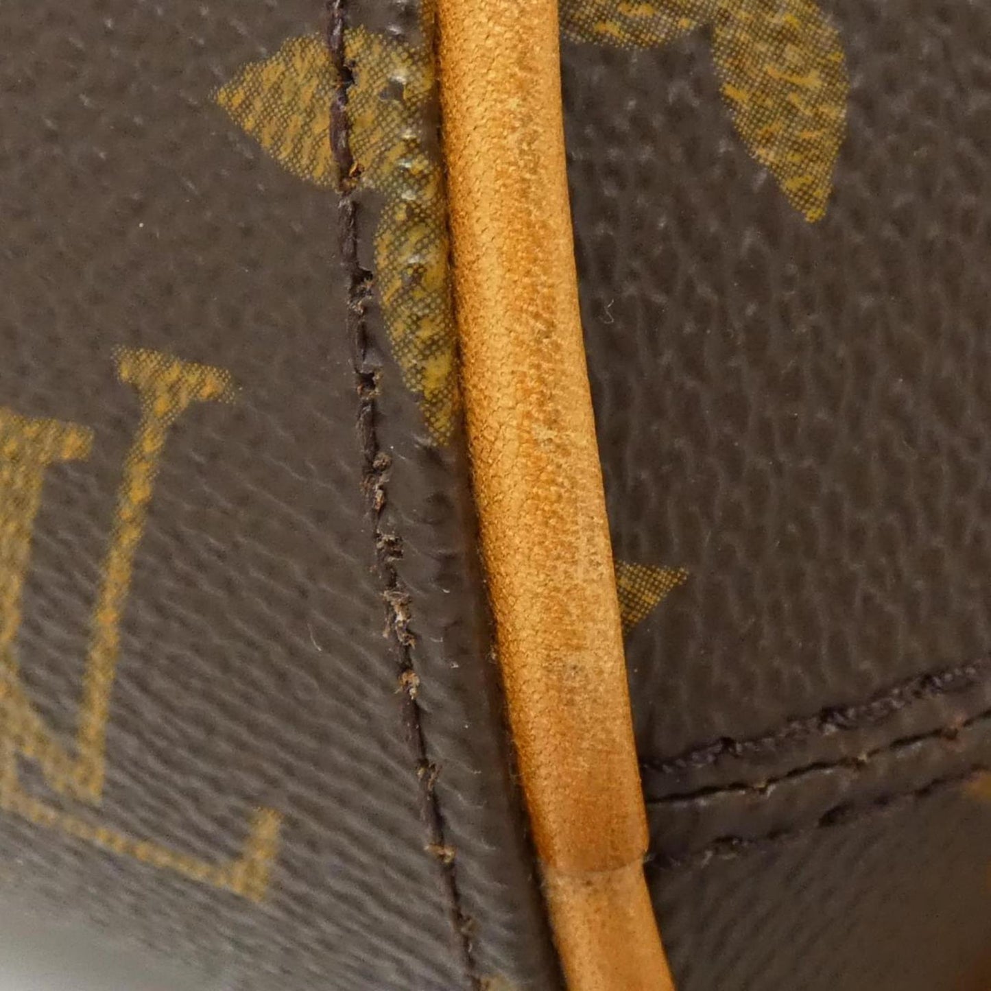 Ellipse Canvas Bag with Slight Wear from France