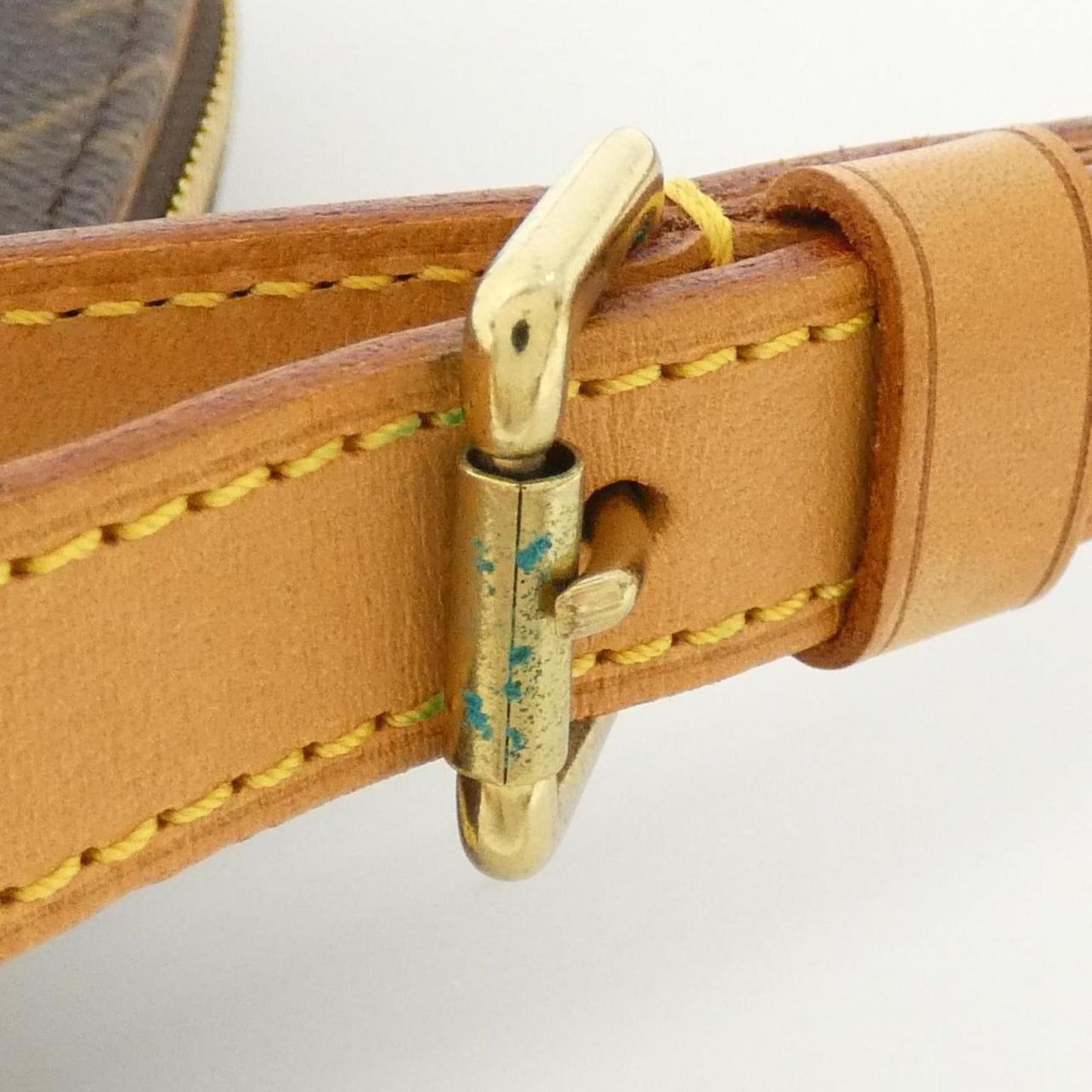 Ellipse Canvas Bag with Slight Wear from France