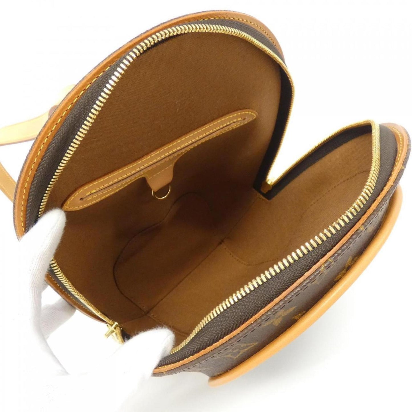 Ellipse Canvas Bag with Slight Wear from France