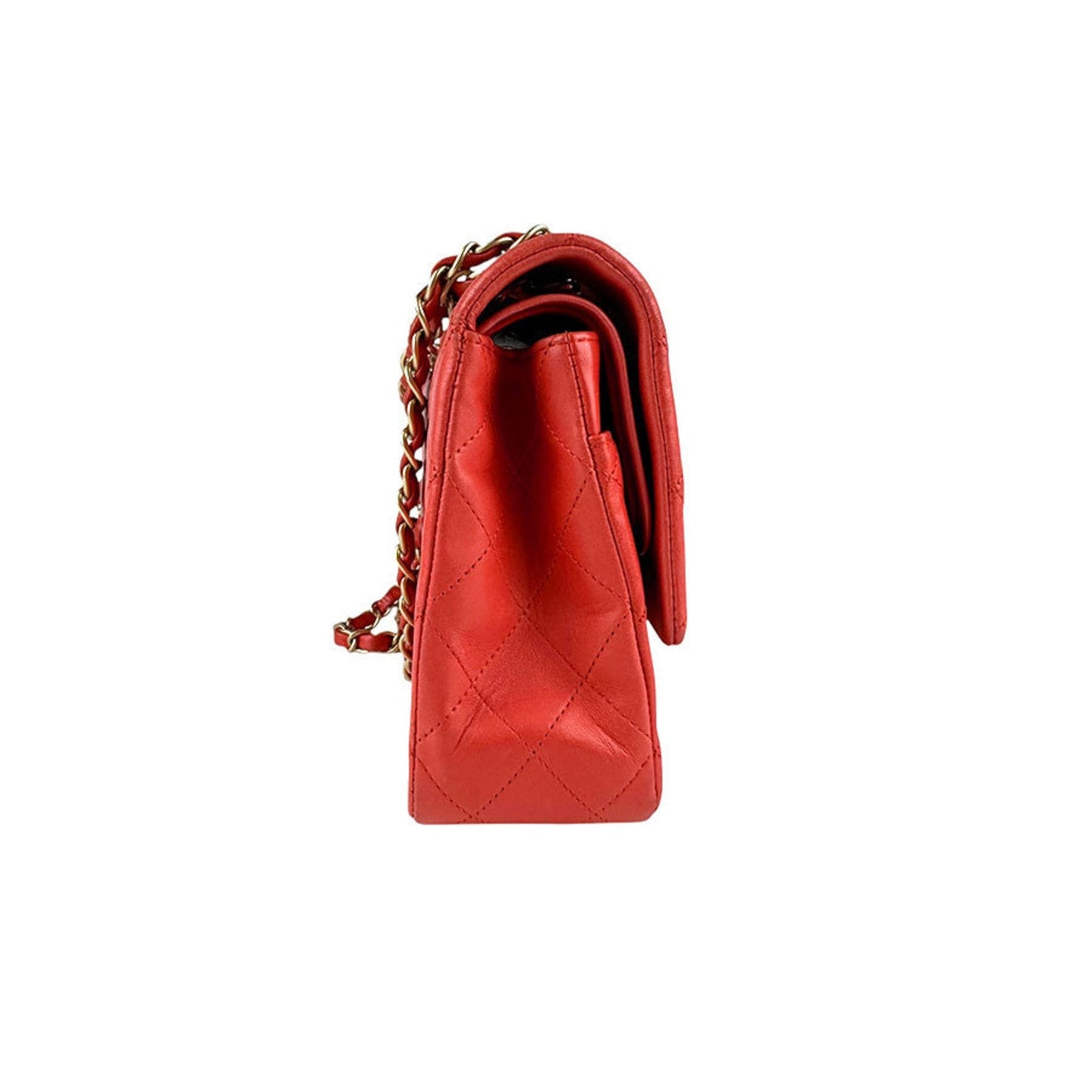 Chanel Timeless Leather Handbag with Minor Wear
