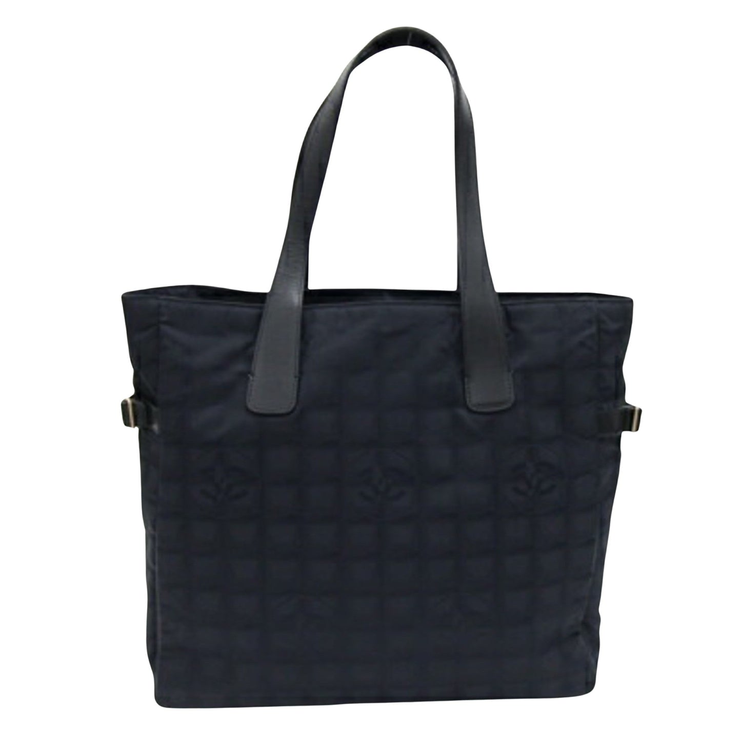 Chanel Travel Line Synthetic Tote Bag with Minor Wear