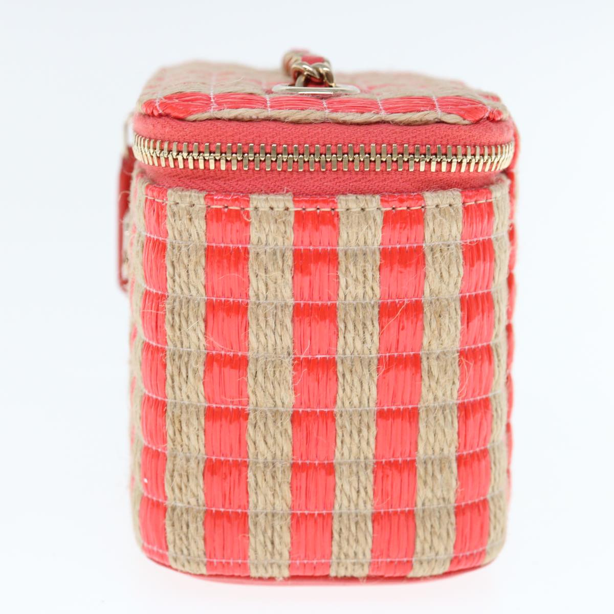 Chanel Raffia Leather Crossbody Bag AS1161