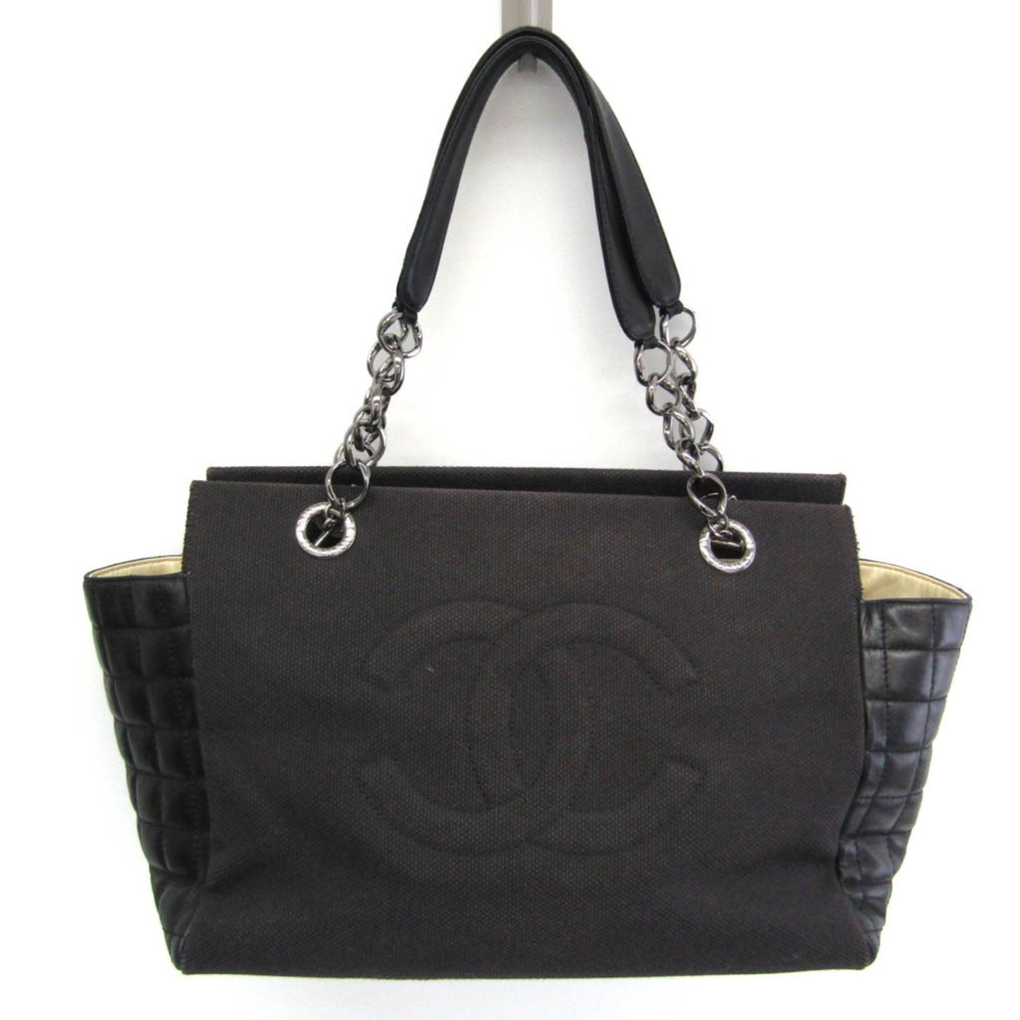 Chanel Quilted Leather Tote Model Tote Bag