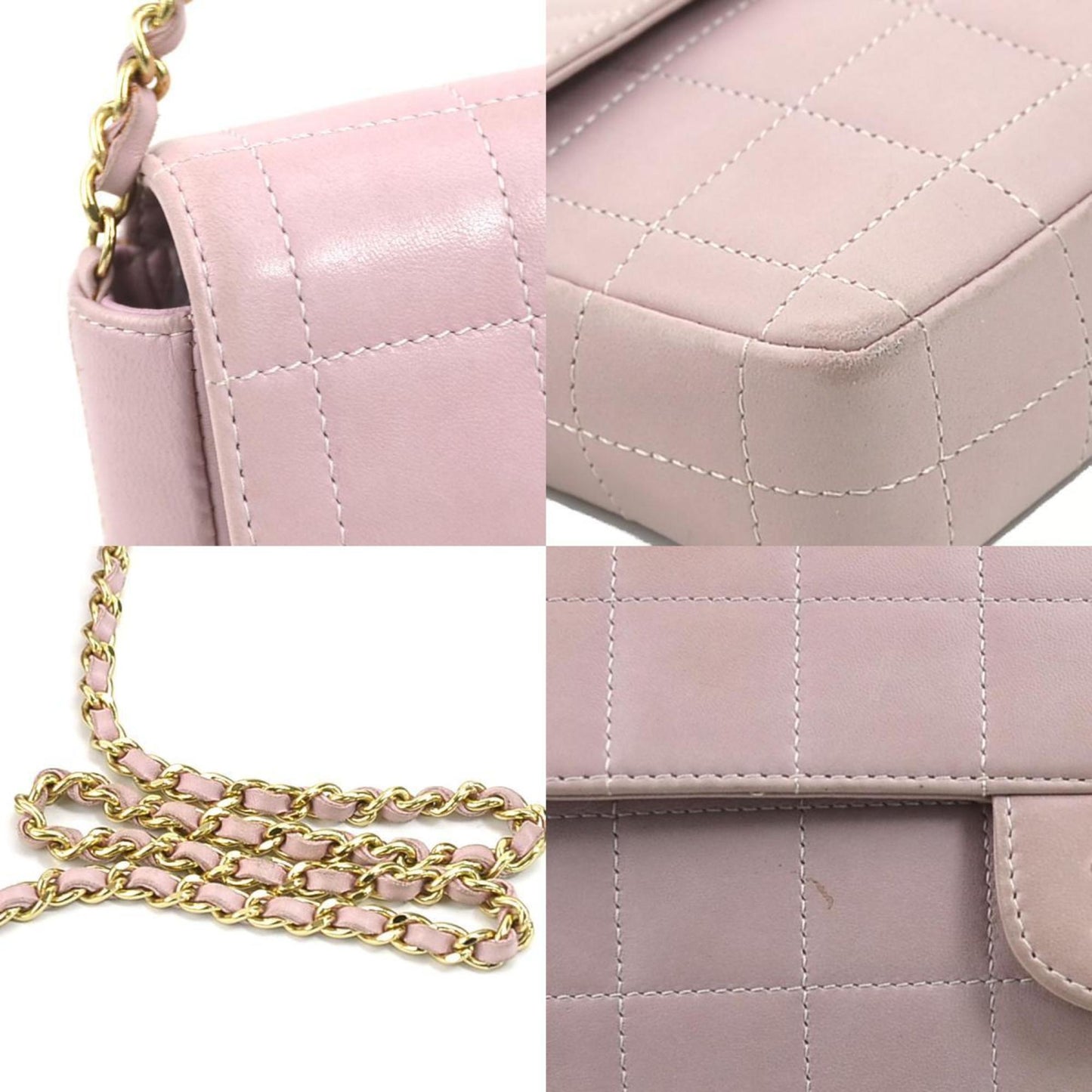 Chanel Classic Flap Quilted Lambskin Chain Bag