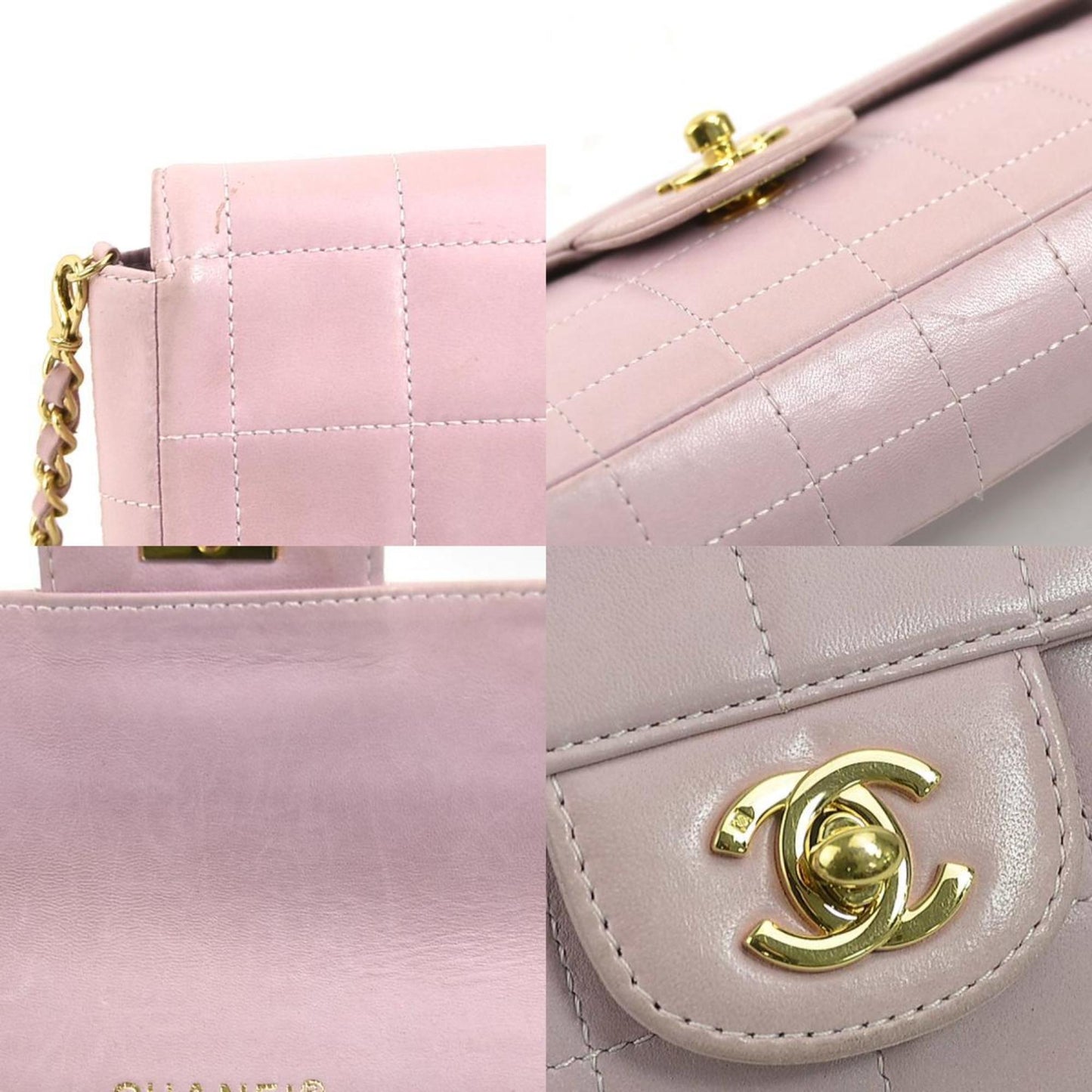 Chanel Classic Flap Quilted Lambskin Chain Bag