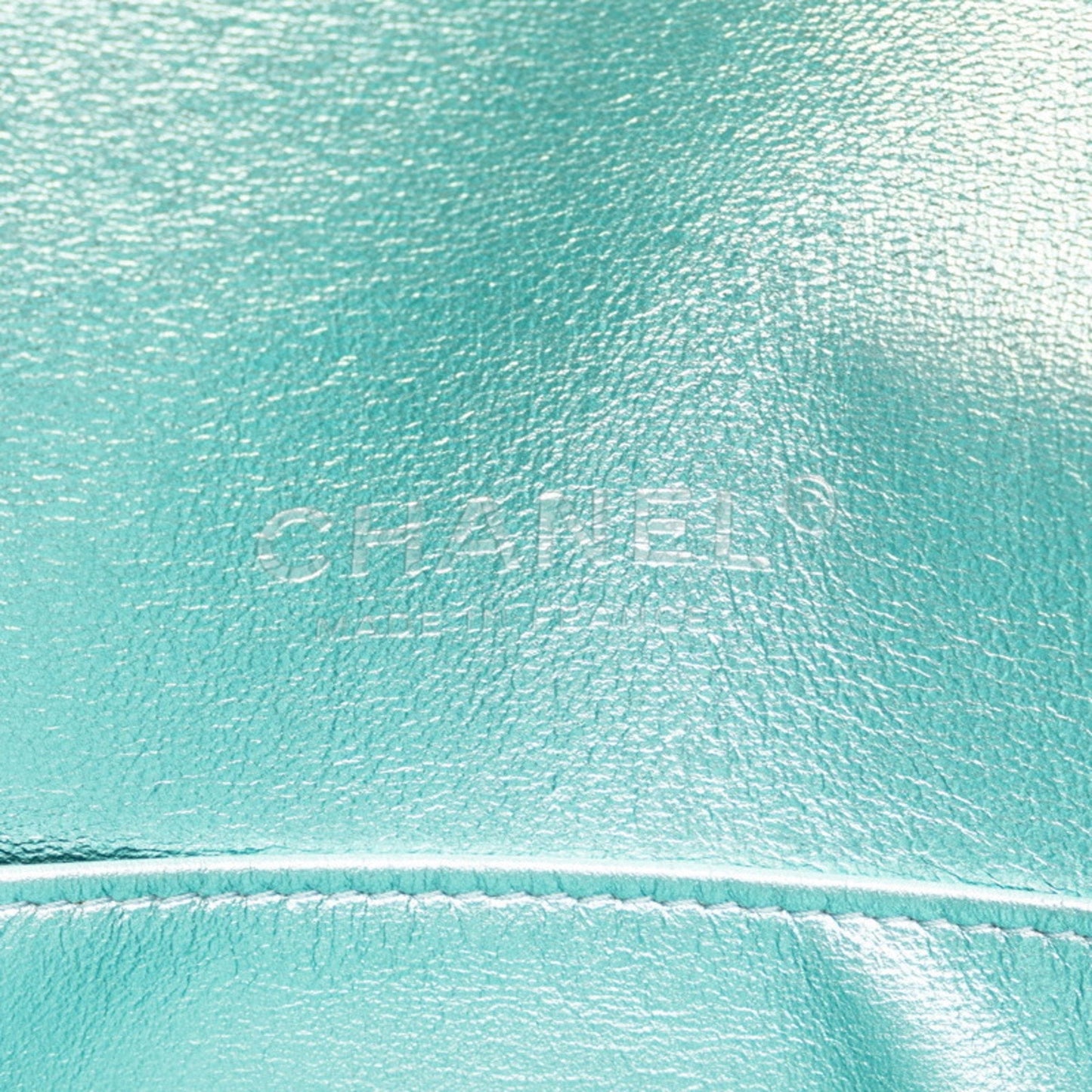 Chanel Classic Flap Bag LacePrint Patent Leather
