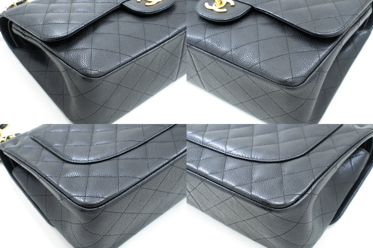 Chanel Classic Double Flap Bag Caviar Leather