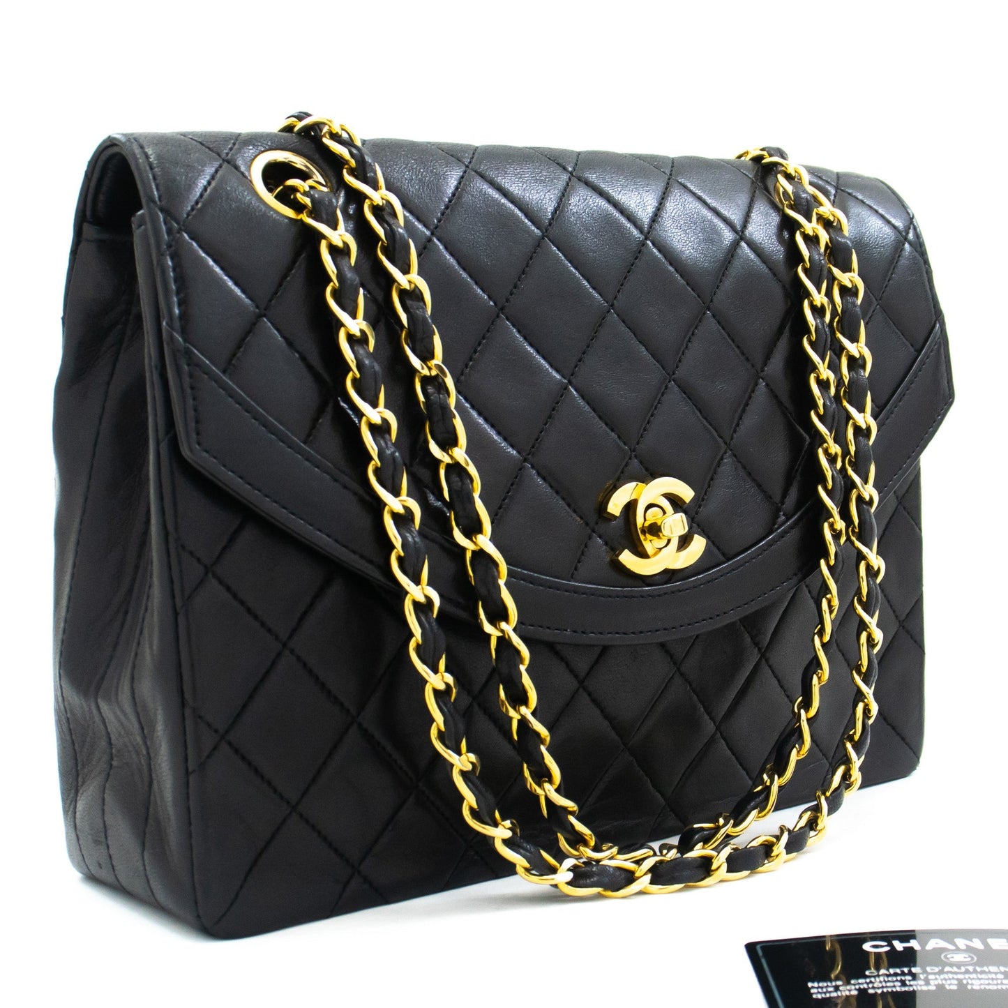 Chanel Classic Flap Leather Shoulder Bag