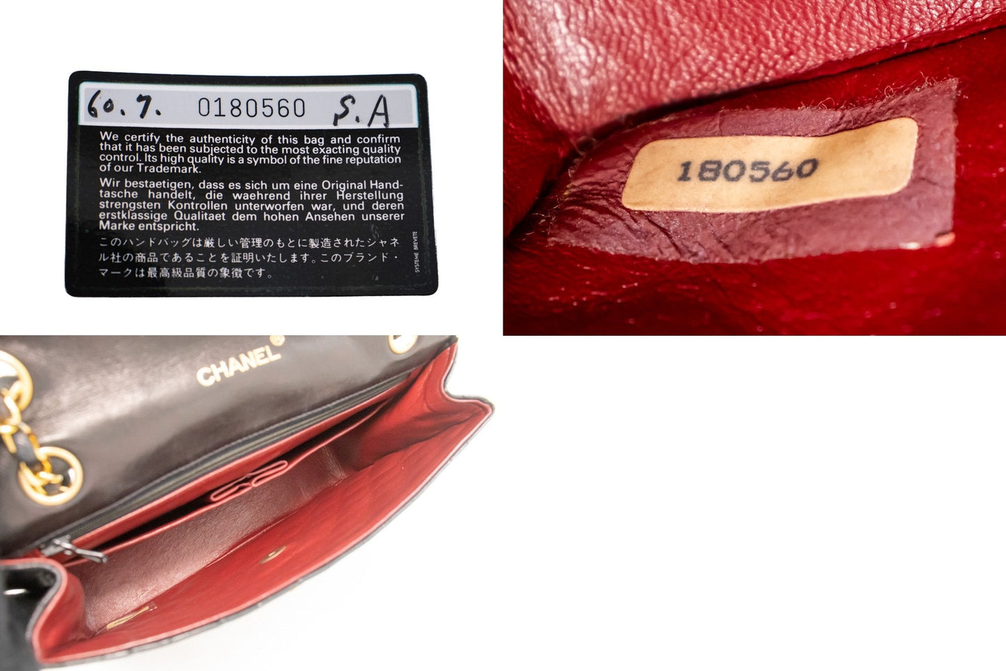 Chanel Classic Flap Leather Shoulder Bag