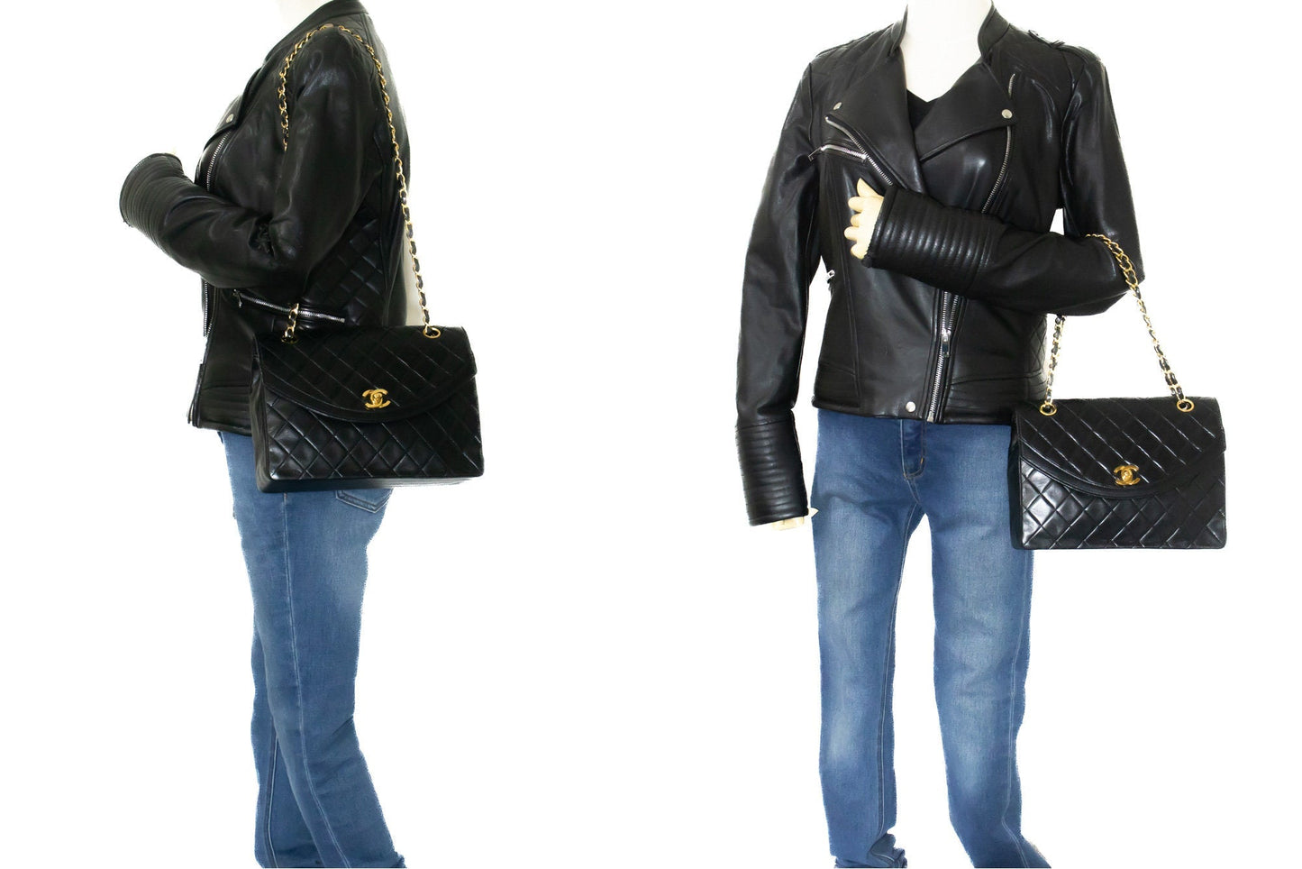 Chanel Classic Flap Leather Shoulder Bag