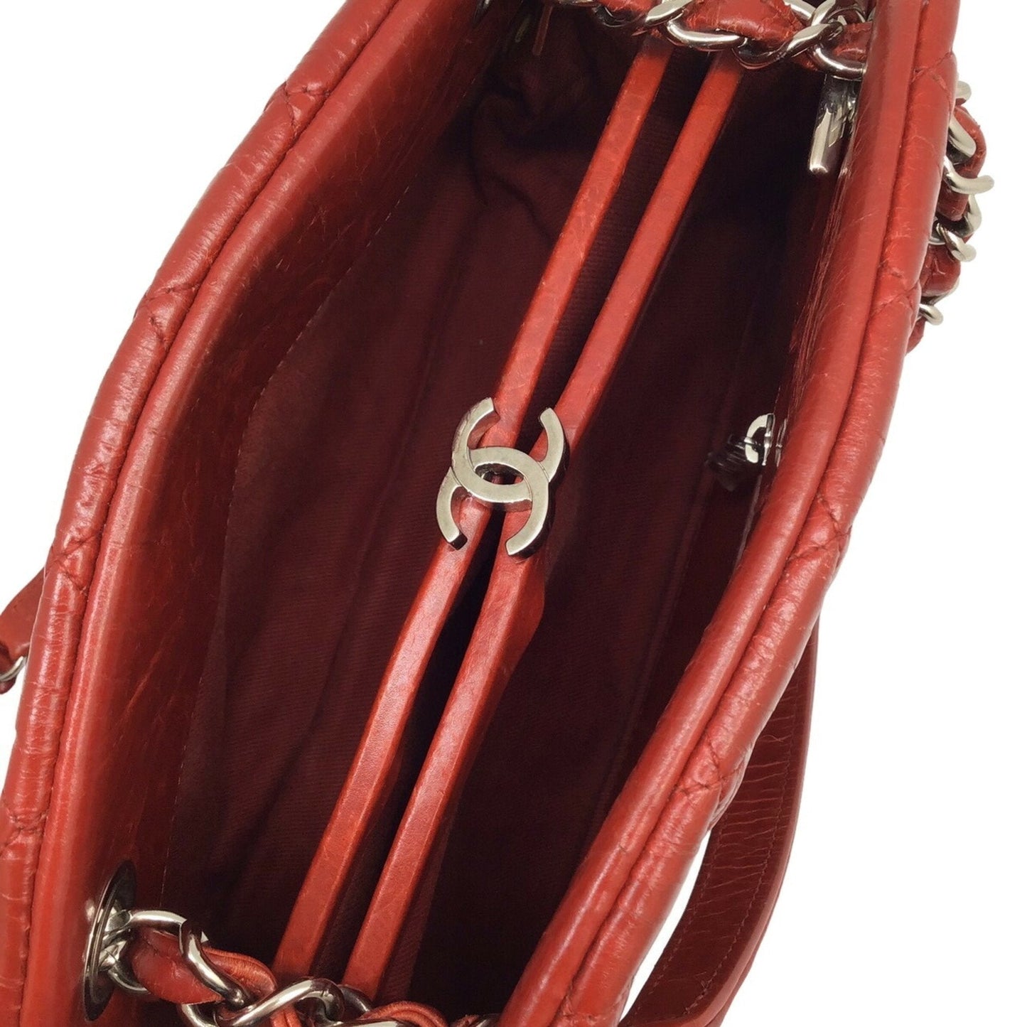 Chanel Quilted Lambskin Chain Bag