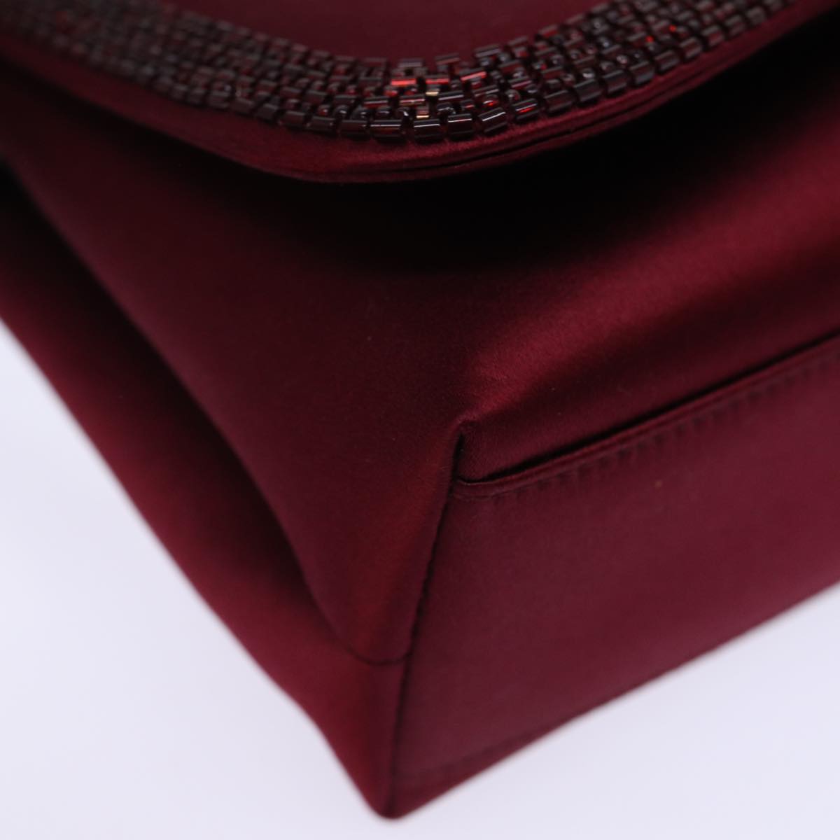 Chanel Beaded Satin Evening Bag