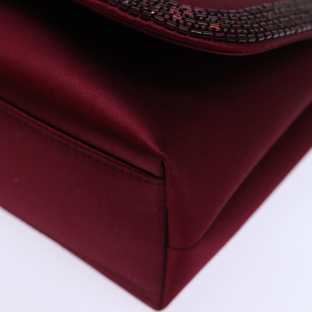 Chanel Beaded Satin Evening Bag