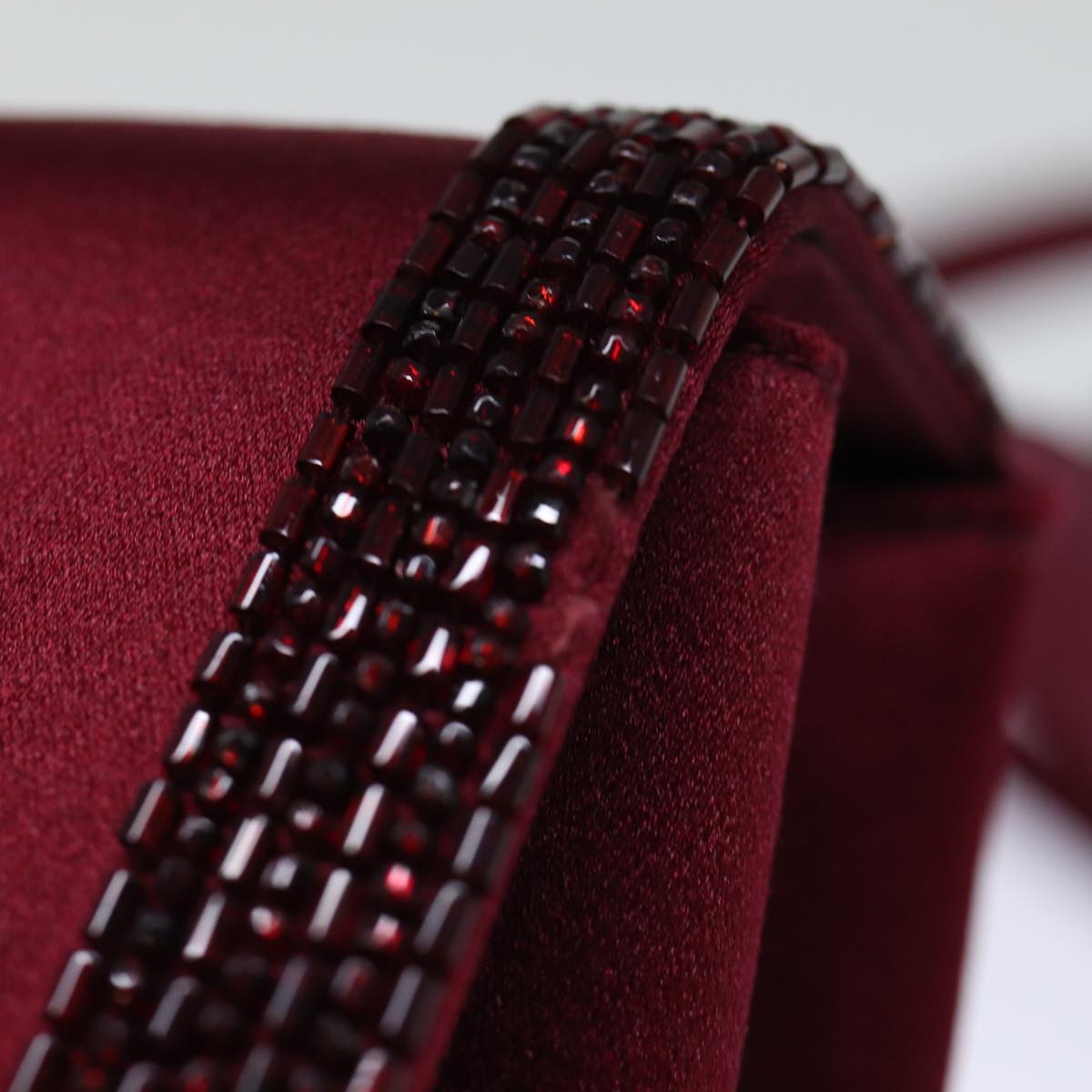 Chanel Beaded Satin Evening Bag