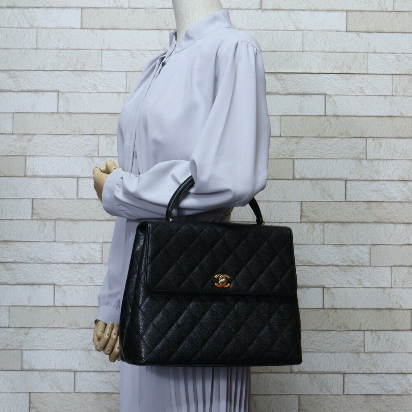 Chanel Classic Flap Top Handle Bag